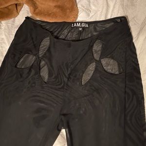 I am Gia mesh pants